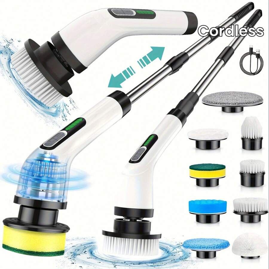 9 in 1 Electric Cleaning Brush® – فرشاة تنظيف كهربائية 9 في 1