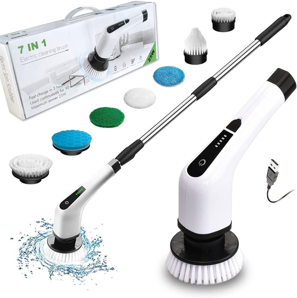 9 in 1 Electric Cleaning Brush® – فرشاة تنظيف كهربائية 9 في 1