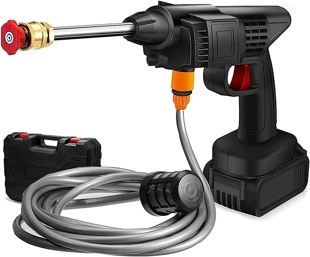 Double Battery Car Washer Gun® – مسدس غسيل سيارات ببطاريتين