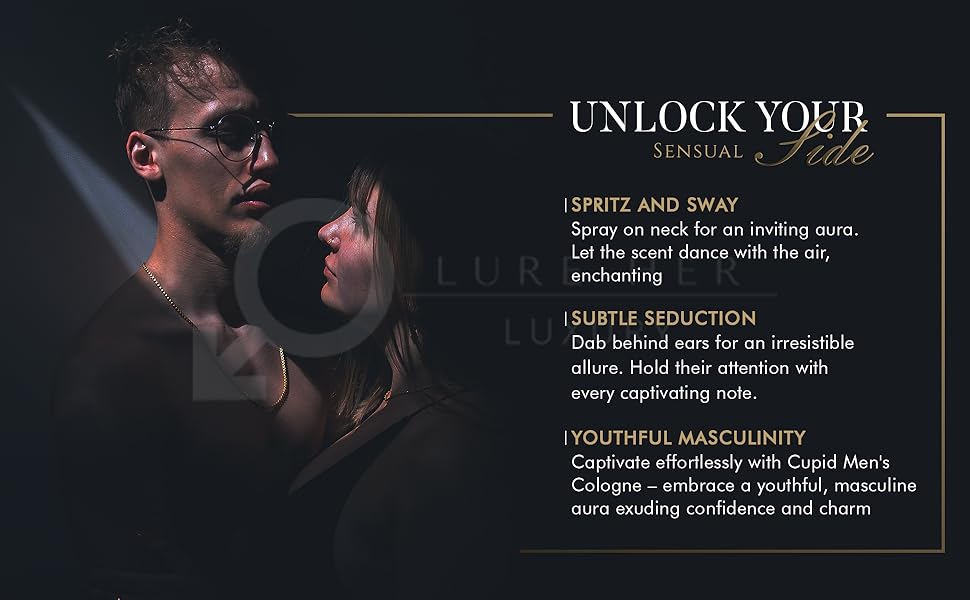 VeniCare Golden Lure Cologne for Men 1.7 Fl Oz – Irresistible “Lure Her” Perfume, Long-Lasting Masculine Fragrance for Attraction & Confidence