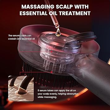 Scalp Massager Brush (Red)® – فرشاة تدليك فروة الرأس (حمراء)