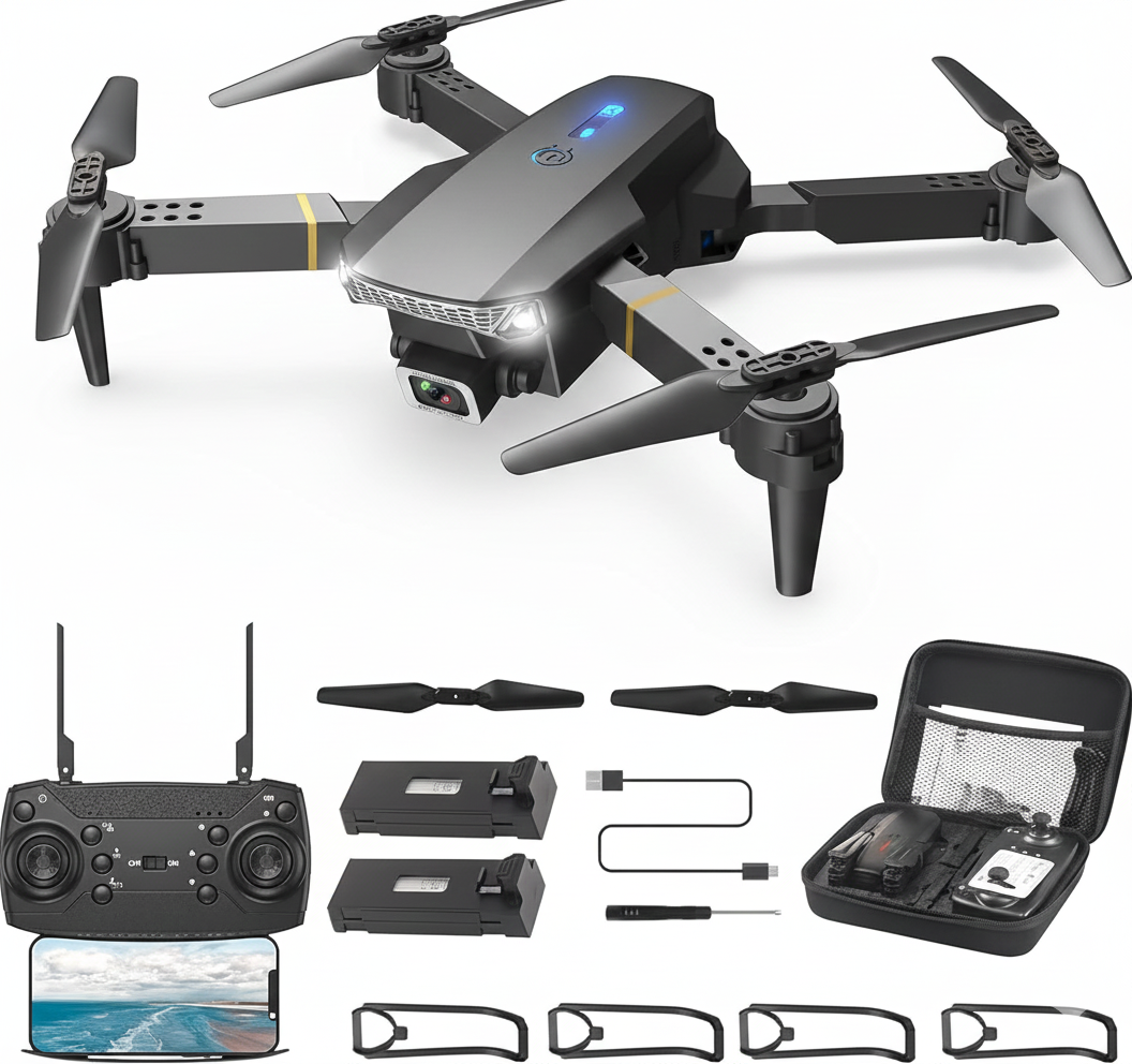 E99 Foldable Drone with 8K HD Dual Camera.