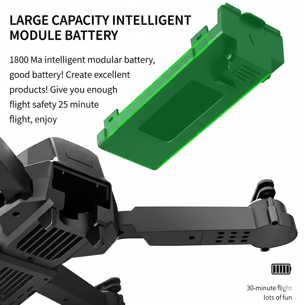 E99 Foldable Drone with 8K HD Dual Camera.